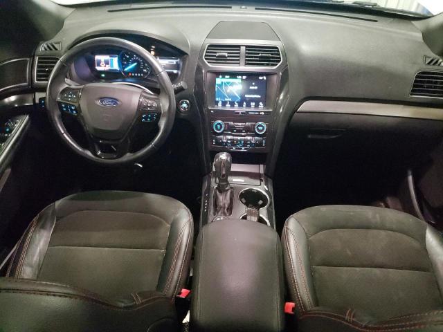 1FM5K8DH1KGA20519 - 2019 FORD EXPLORER XLT Biały zdjęcie 8