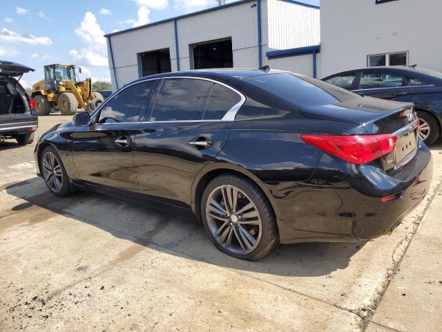 JN1BV7AR2FM421142 - 2015 INFINITI Q50 BASE BLACK photo 2