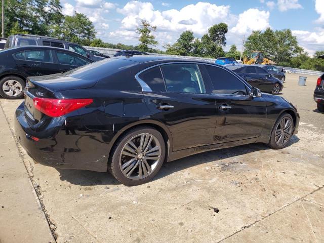 JN1BV7AR2FM421142 - 2015 INFINITI Q50 BASE BLACK photo 3