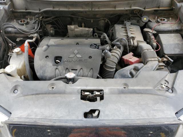 4A4AP3AU9EE008572 - 2014 MITSUBISHI OUTLANDER SPORT ES შავი ფოტო 12