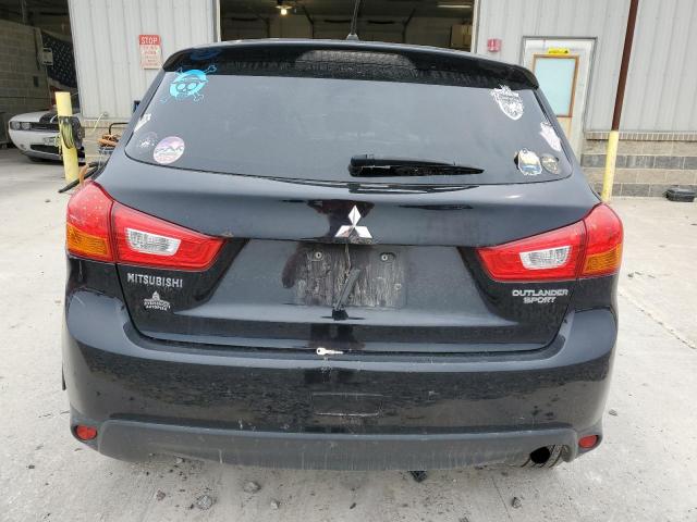 4A4AP3AU9EE008572 - 2014 MITSUBISHI OUTLANDER SPORT ES შავი ფოტო 6