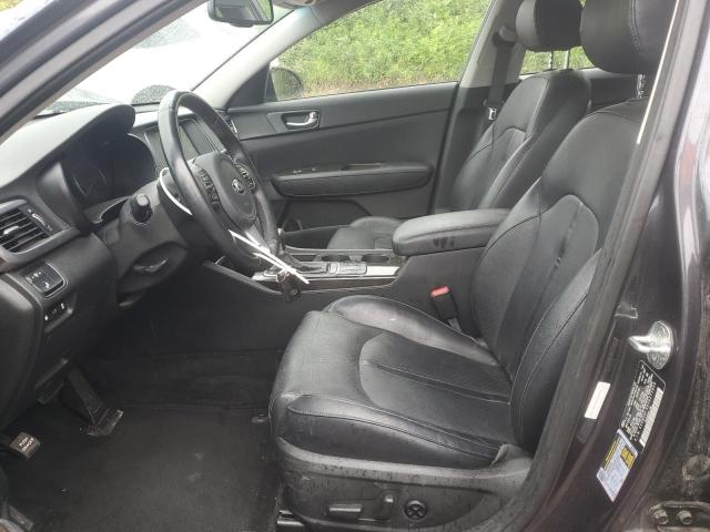 5XXGU4L30JG271639 - 2018 KIA OPTIMA EX BLACK photo 7