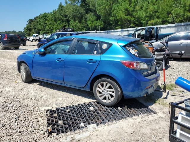 JM1BL1L76C1637732 - 2012 MAZDA 3 I BLUE photo 2