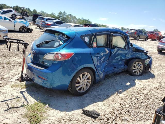 JM1BL1L76C1637732 - 2012 MAZDA 3 I BLUE photo 3