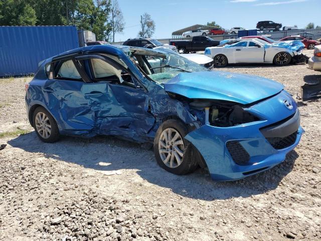 JM1BL1L76C1637732 - 2012 MAZDA 3 I BLUE photo 4