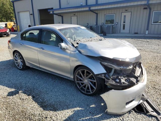 1HGCR2F87DA011140 - 2013 HONDA ACCORD EXL SILVER photo 4