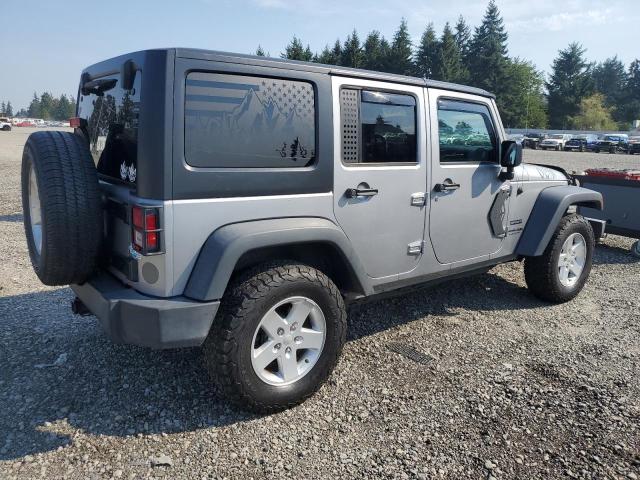1C4BJWDG6JL911028 - 2018 JEEP WRANGLER U SPORT SILVER photo 3