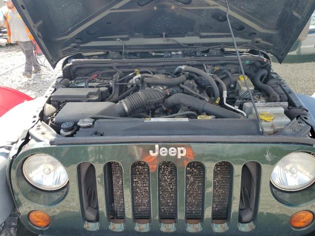 1J4AA2D13BL507681 - 2011 JEEP WRANGLER SPORT Կանաչ լուսանկար 12