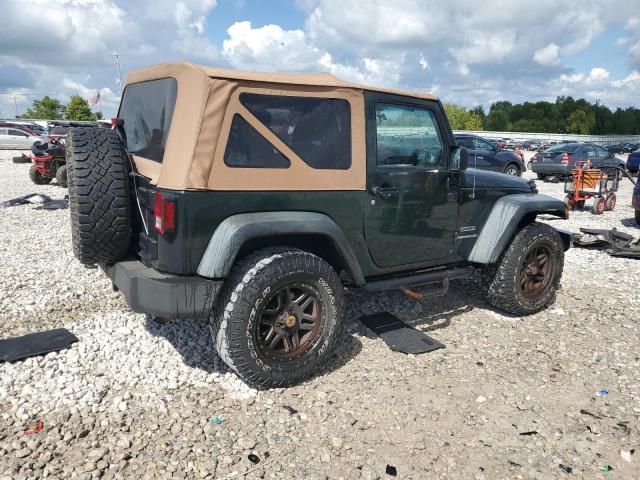 1J4AA2D13BL507681 - 2011 JEEP WRANGLER SPORT Կանաչ լուսանկար 3