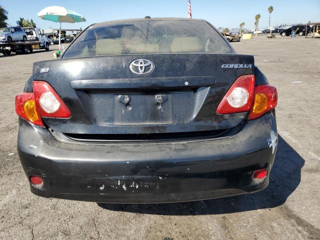 1NXBU4EE9AZ316043 - 2010 TOYOTA COROLLA BASE BLACK photo 6