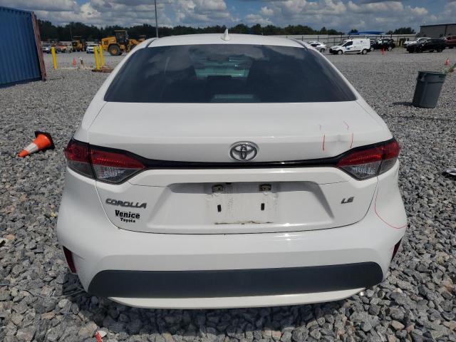 5YFEPMAE7MP173271 - 2021 TOYOTA COROLLA LE WHITE photo 6