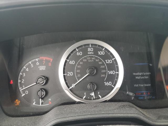 5YFEPMAE7MP173271 - 2021 TOYOTA COROLLA LE WHITE photo 9