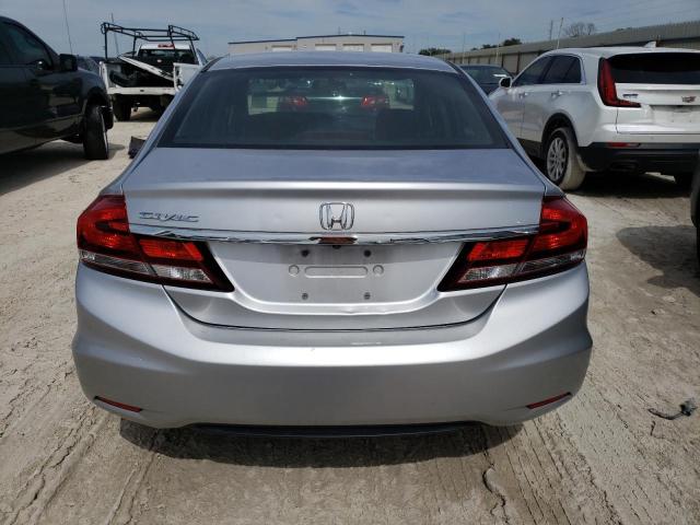 2HGFB2F73FH535365 - 2015 HONDA CIVIC SE SILVER photo 6