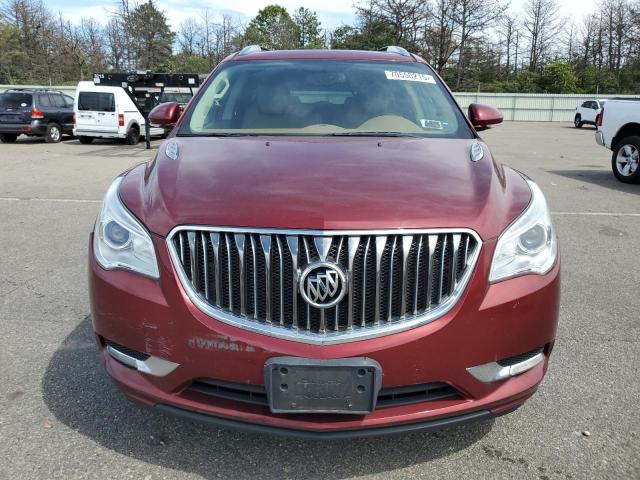 5GAKVBKDXGJ327274 - 2016 BUICK ENCLAVE RED photo 5