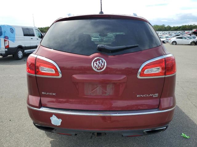 5GAKVBKDXGJ327274 - 2016 BUICK ENCLAVE RED photo 6