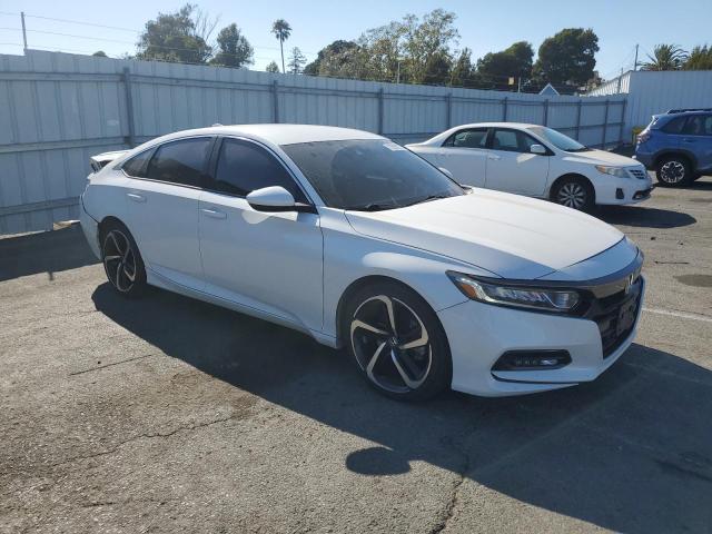 1HGCV1F33KA118869 - 2019 HONDA ACCORD SPORT თეთრი ფოტო 4
