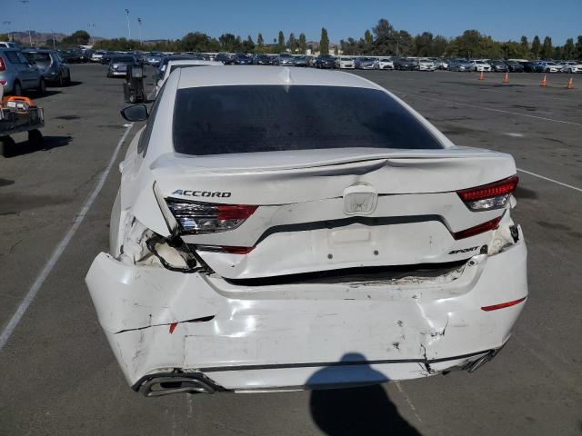 1HGCV1F33KA118869 - 2019 HONDA ACCORD SPORT თეთრი ფოტო 6
