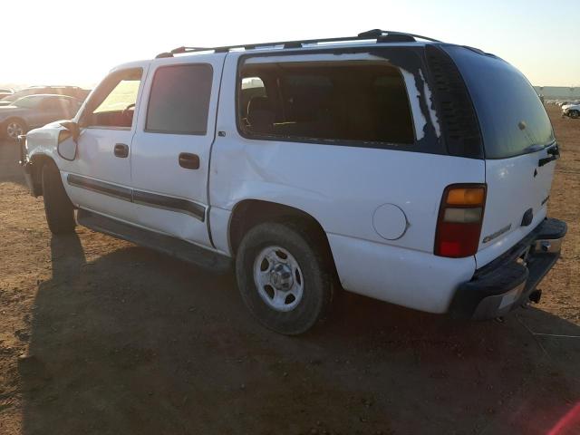 1GNEC16T71J304417 - 2001 CHEVROLET SUBURBAN C1500 WHITE photo 2