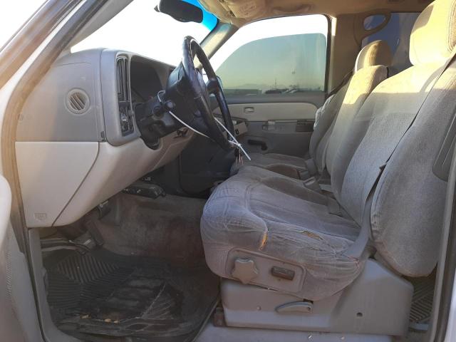 1GNEC16T71J304417 - 2001 CHEVROLET SUBURBAN C1500 WHITE photo 7