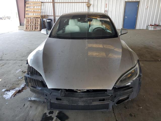 5YJSA1E29HF189749 - 2017 TESLA MODEL S SILVER photo 5