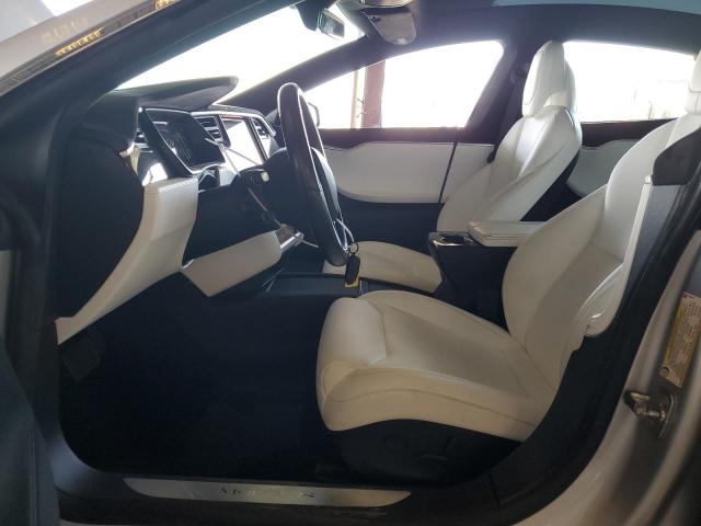 5YJSA1E29HF189749 - 2017 TESLA MODEL S SILVER photo 7