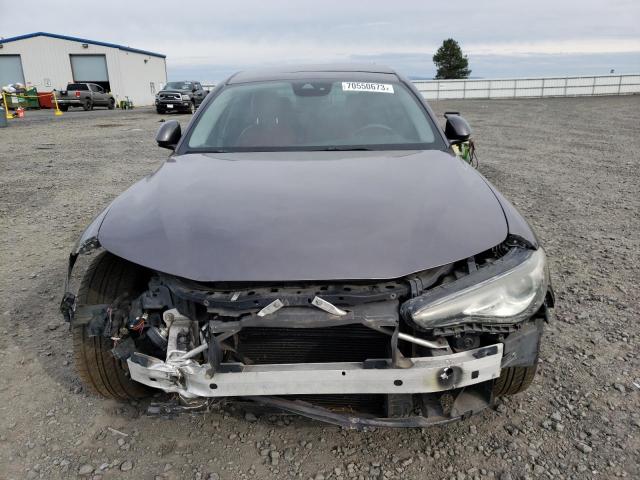 ZARFAEDN3H7537030 - 2017 ALFA ROMEO GIULIA Q4 Boz foto 5