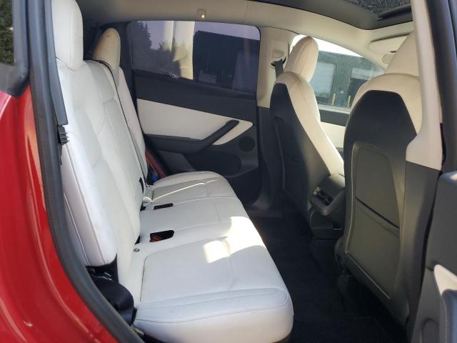 5YJYGDED7MF181395 - 2021 TESLA MODEL Y RED photo 11