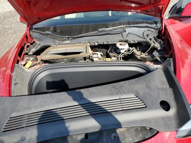 5YJYGDED7MF181395 - 2021 TESLA MODEL Y RED photo 12