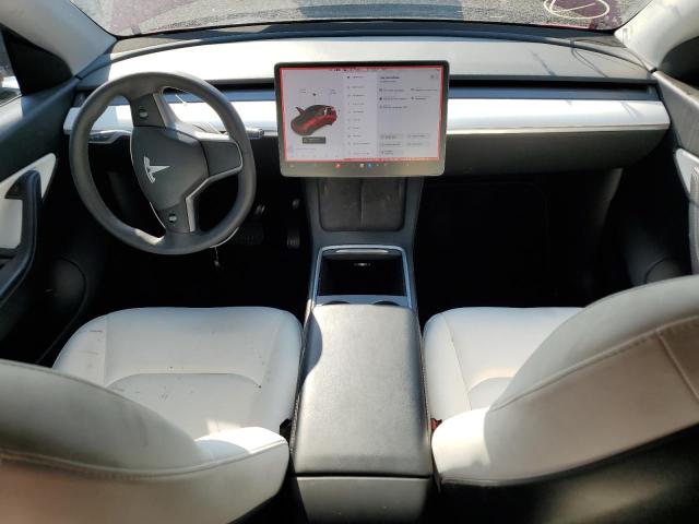 5YJYGDED7MF181395 - 2021 TESLA MODEL Y RED photo 8