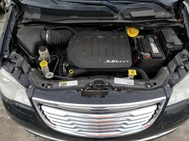 2C4RC1BG0FR505288 - 2015 CHRYSLER TOWN & COU TOURING BLACK photo 11
