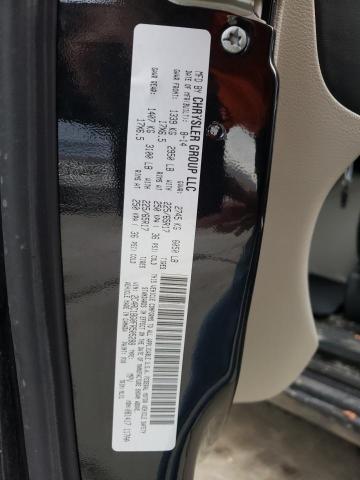 2C4RC1BG0FR505288 - 2015 CHRYSLER TOWN & COU TOURING BLACK photo 12