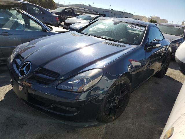 WDBWK54F26F099473 - 2006 MERCEDES-BENZ SLK 280 BLUE photo 1