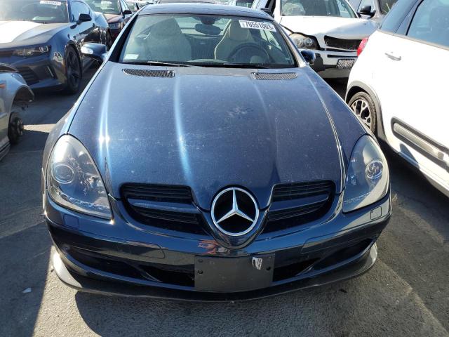 WDBWK54F26F099473 - 2006 MERCEDES-BENZ SLK 280 BLUE photo 5