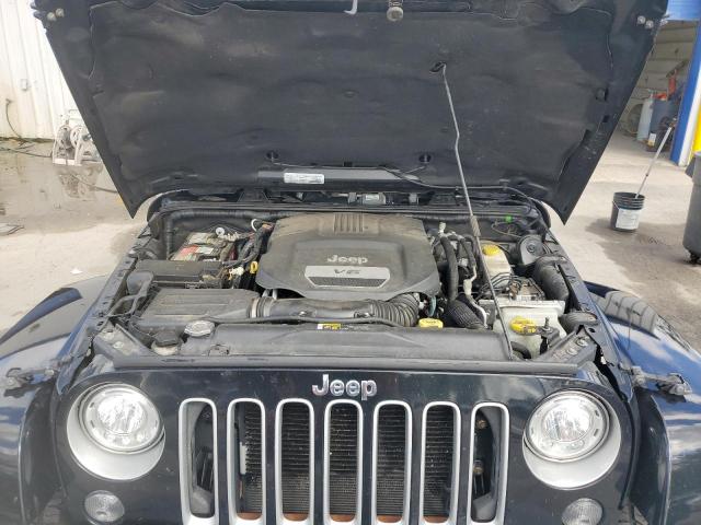 1C4HJWEG1HL548494 - 2017 JEEP WRANGLER U SAHARA BLACK photo 12