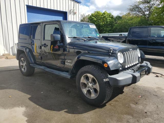 1C4HJWEG1HL548494 - 2017 JEEP WRANGLER U SAHARA BLACK photo 4