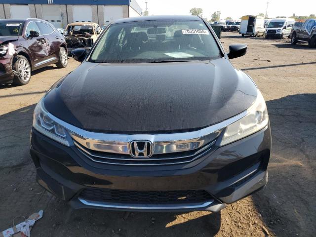 1HGCR2F38GA218029 - 2016 HONDA ACCORD LX BLACK photo 5