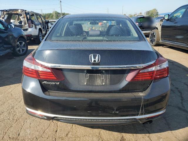 1HGCR2F38GA218029 - 2016 HONDA ACCORD LX BLACK photo 6