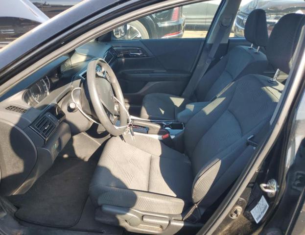 1HGCR2F38GA218029 - 2016 HONDA ACCORD LX BLACK photo 7