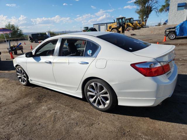 1HGCR2F52DA069842 - 2013 HONDA ACCORD SPORT WHITE photo 2