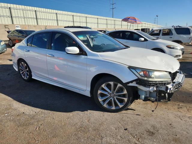 1HGCR2F52DA069842 - 2013 HONDA ACCORD SPORT WHITE photo 4