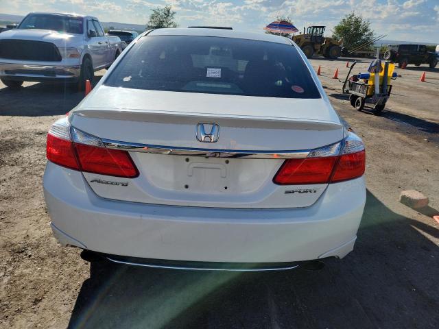 1HGCR2F52DA069842 - 2013 HONDA ACCORD SPORT WHITE photo 6