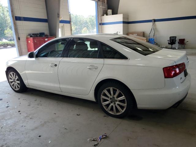 WAUGFAFC1DN106287 - 2013 AUDI A6 PREMIUM PLUS WHITE photo 2