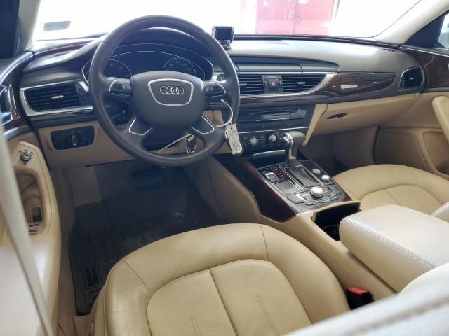 WAUGFAFC1DN106287 - 2013 AUDI A6 PREMIUM PLUS WHITE photo 8