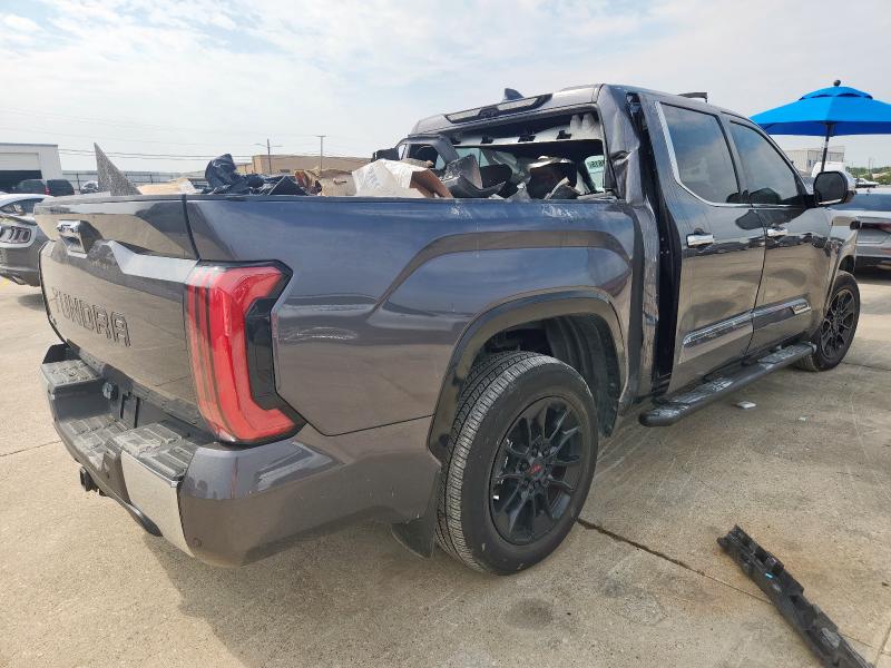 5TFMC5DB3PX026482 - 2023 TOYOTA TUNDRA CREWMAX PLATINUM ნაცრისფერი ფოტო 3