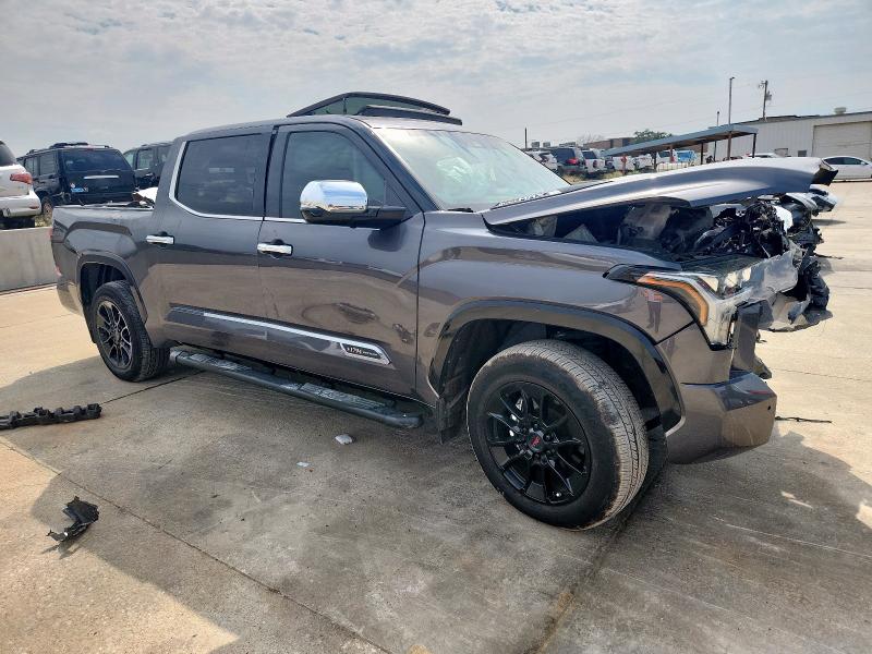 5TFMC5DB3PX026482 - 2023 TOYOTA TUNDRA CREWMAX PLATINUM ნაცრისფერი ფოტო 4