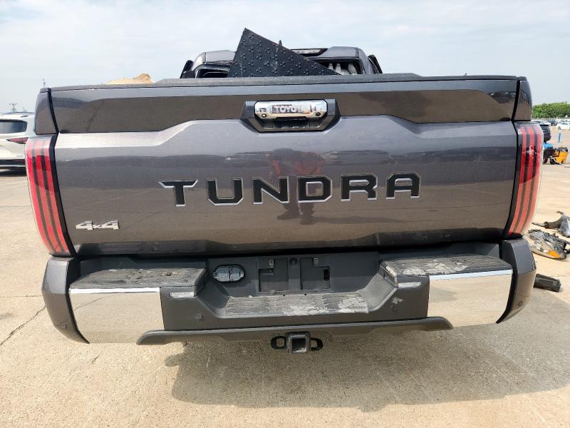 5TFMC5DB3PX026482 - 2023 TOYOTA TUNDRA CREWMAX PLATINUM ნაცრისფერი ფოტო 6