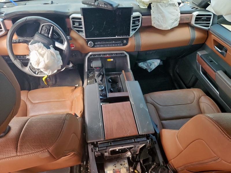 5TFMC5DB3PX026482 - 2023 TOYOTA TUNDRA CREWMAX PLATINUM ნაცრისფერი ფოტო 8