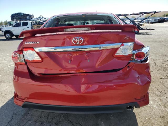 2T1BU4EEXCC847515 - 2019 TOYOTA CARROLLA BASE RED photo 6