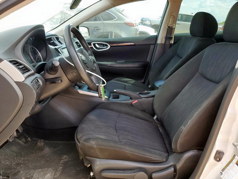 3N1AB7AP2KY407297 - 2019 NISSAN SENTRA S 银色 照片 7