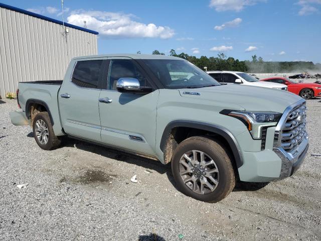 5TFMC5DB8SX100598 - 2025 TOYOTA TUNDRA CREWMAX PLATINUM Türkis Foto 4